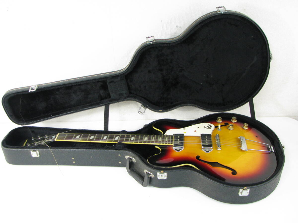 ジャンク Epiphone エピフォン CASINO VC カジノ エレキギター + ハードケース拍卖