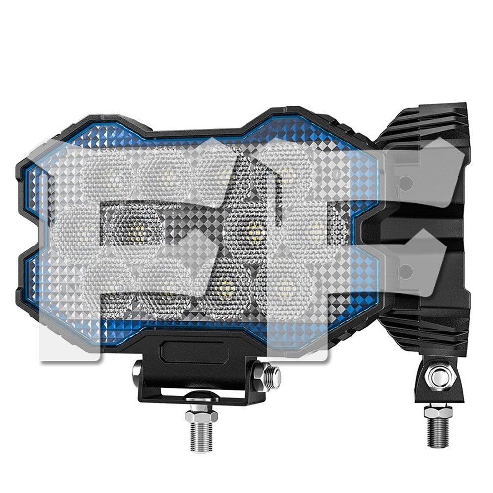 送料無料.. 5.8インチ 作業灯 LED ワークライト 34W 広角照明 拡散タイプ ホワイト ジープ タコマ ジムニー トラック 大型車 SUV 2個拍卖