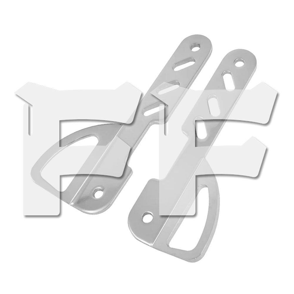 ハーレー ツーリング 93-23 フロント フォーク ネクタイ ダウン ブラケット アセンブリホルダーキット クローム パーツ拍卖