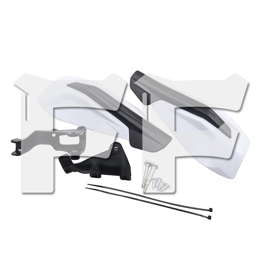 KTM 125-500CC XC/XCF/XCW/SX/SXF/EXC/EXCF TPi 6D オフロードバイク ハンドガードプロテクター ホワイト オートバイ 汎用拍卖