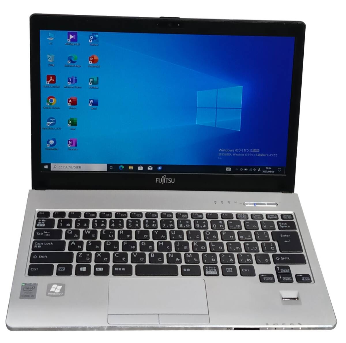 ★【驚速 FUJITSU S935/K i5-5300U 2.30GHz x4+6GB+SSD240GB 13.3インチノートPC】Win10+Office2021 Pro/WEBカメラ A082911拍卖