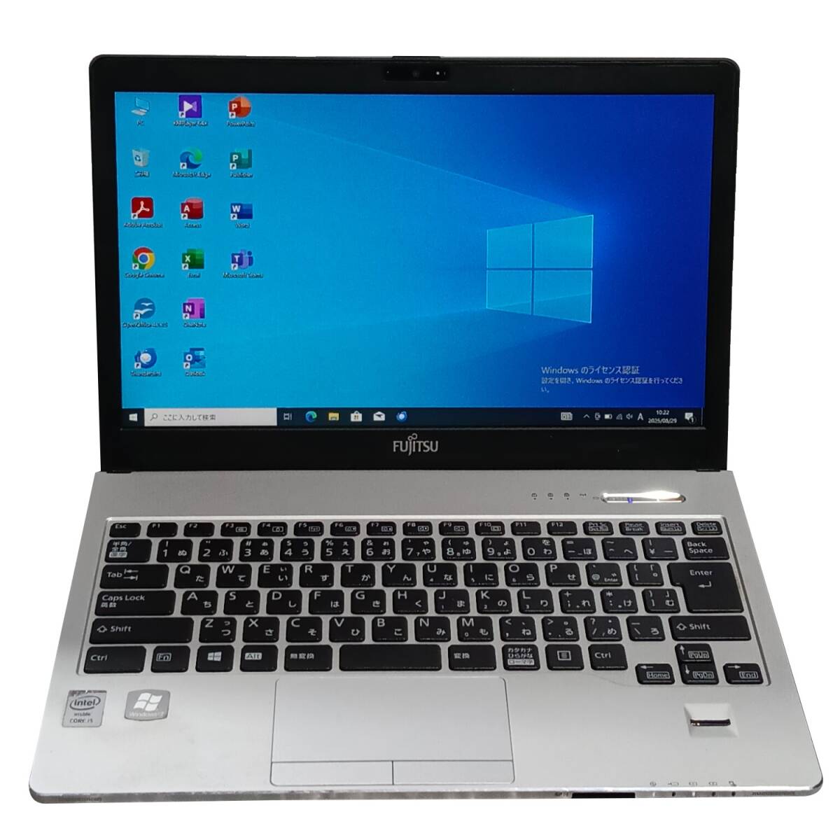 ★【驚速 FUJITSU S935/K i5-5300U 2.30GHz x4+6GB+SSD256GB 13.3インチノートPC】Win10+Office2021 Pro/WEBカメラ A082912拍卖