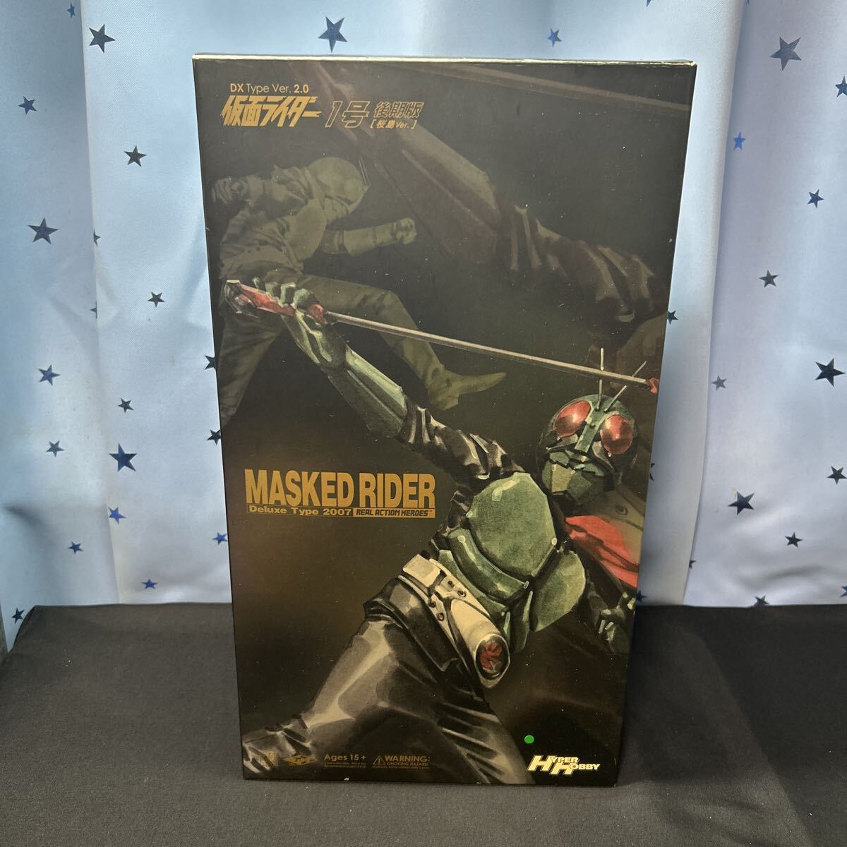 hcoo メディコムトイ リアルアクションヒーローズ RAH ハイパーホビー 仮面ライダー1号 後期版 桜島Ver. DX Type Ver.2.0 DXタイプ拍卖