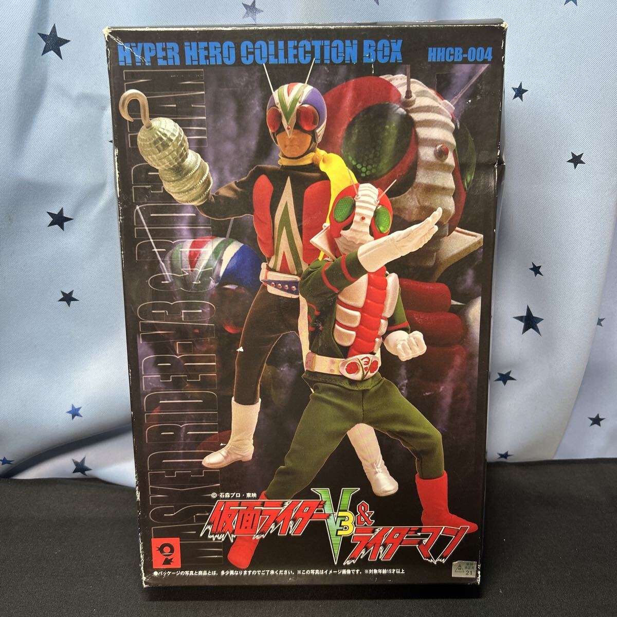 cshr【未組立品】オオツカ企画 ハイパーヒーローコレクションBOX 仮面ライダーV3&ライダーマン HHCB-004拍卖