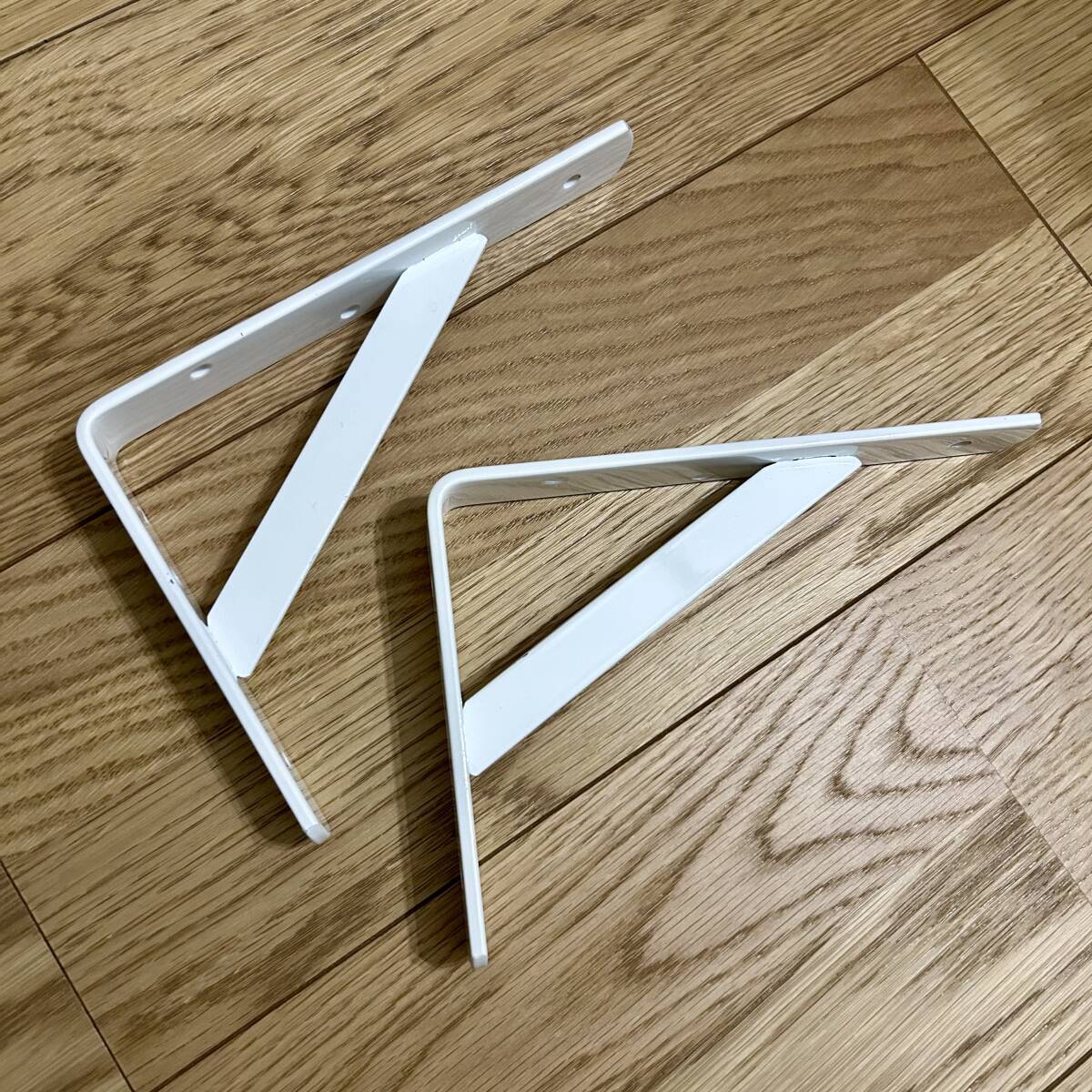 SOWA 白棚受け補強付き WT2014H 2本セット 耐荷重70g/1本 200×140mm ブラケット 川喜金物拍卖