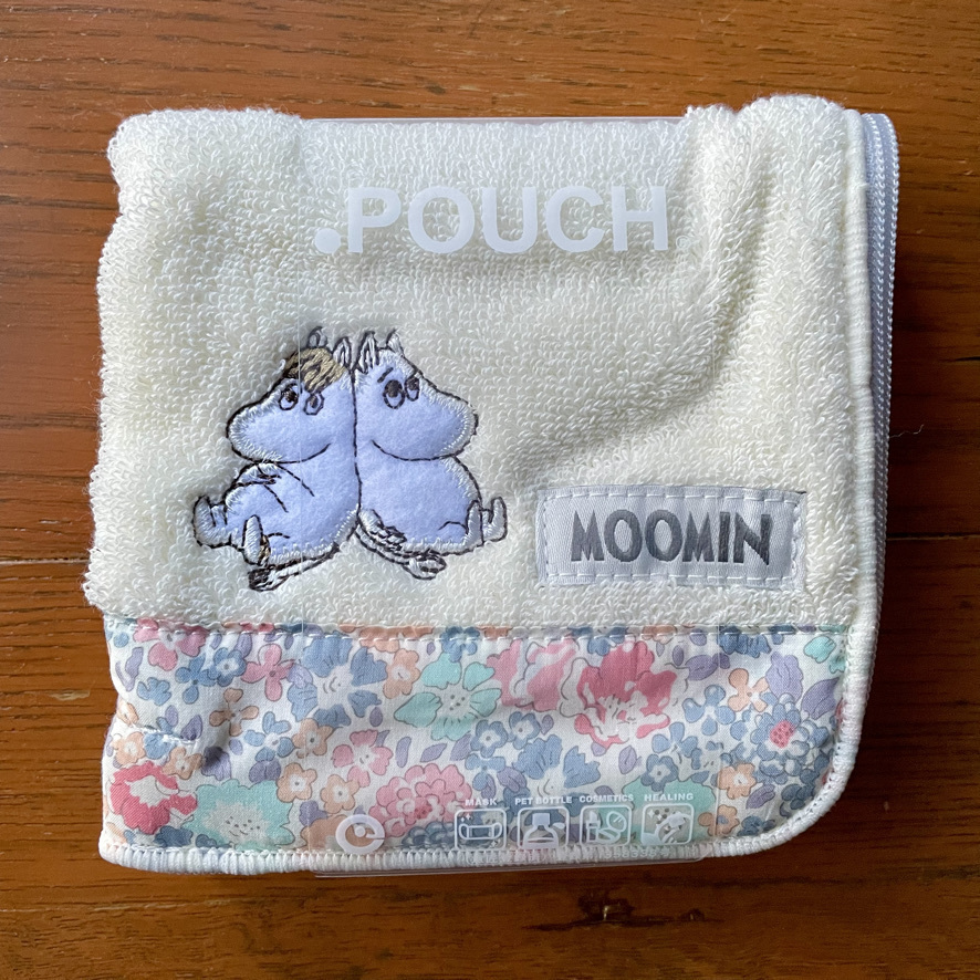 【SALE】MOOMIN どっとポーチ/.POUCH リバティ ムーミン&フローレン BC ムーミン拍卖