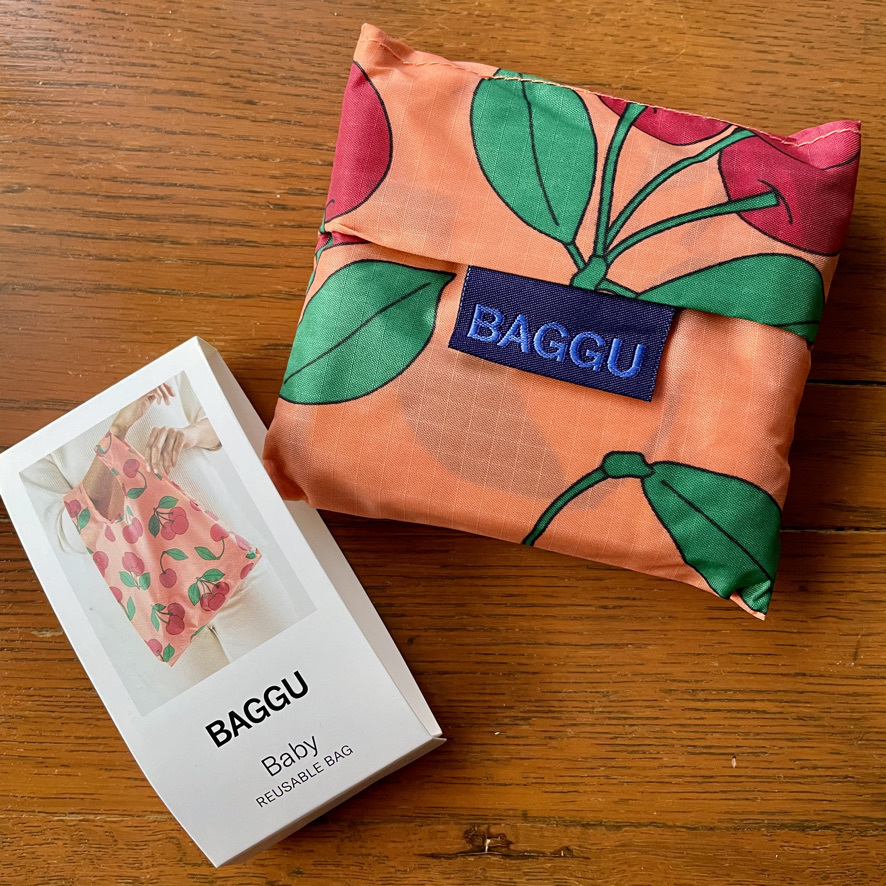 BAGGU BABY BAGGU 廃番品 オレンジチェリー ベビーバグゥ エコバッグ拍卖