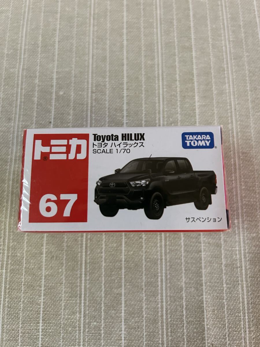 新品 未開封 トミカ 67 Toyota HILUX 1/70 ミニカー トヨタ ハイラックス トラック拍卖