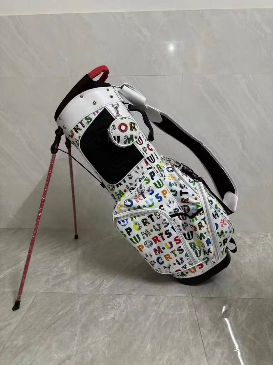 MU SPORT ミエコ ウエサコ ゴルフ キャディバッグ スタンド型 軽量 新品 男女兼用 ss0334拍卖