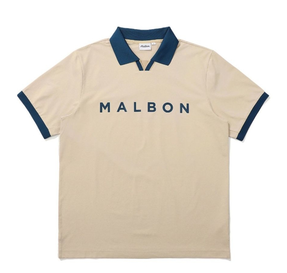 マルボンゴルフ malbon golf ゴルフ ポロシャツ 半袖 ゴルフ衣装 S-3XL カーキ サイズ選択可能 sk0093拍卖