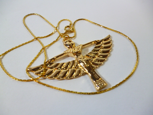 ¶ 古代エジプト ネックレス ペンダント イシス ¶ エジプト ファラオ Egypt 女神拍卖