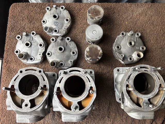 TZR250 3MA 加工シリンダー&ヘッドセット拍卖