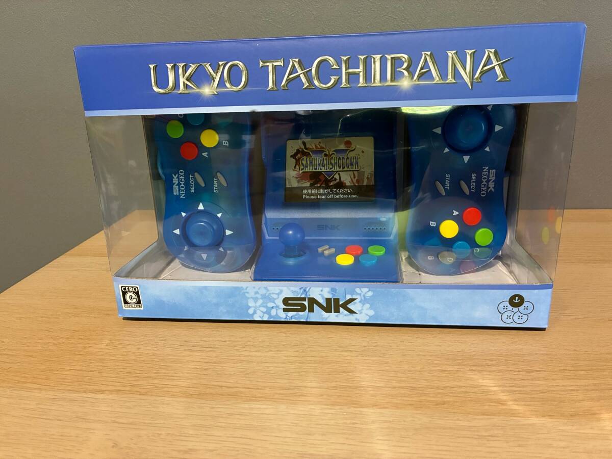 【動作確認済み】 NEOGEO mini サムライスピリッツ限定版セット 橘右京 SNK 拍卖