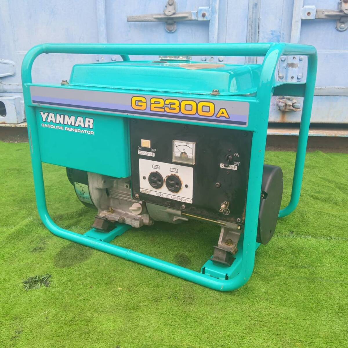 神奈川発YANMARヤンマー発電機G2300A 50Hzキャブレター清掃済み拍卖