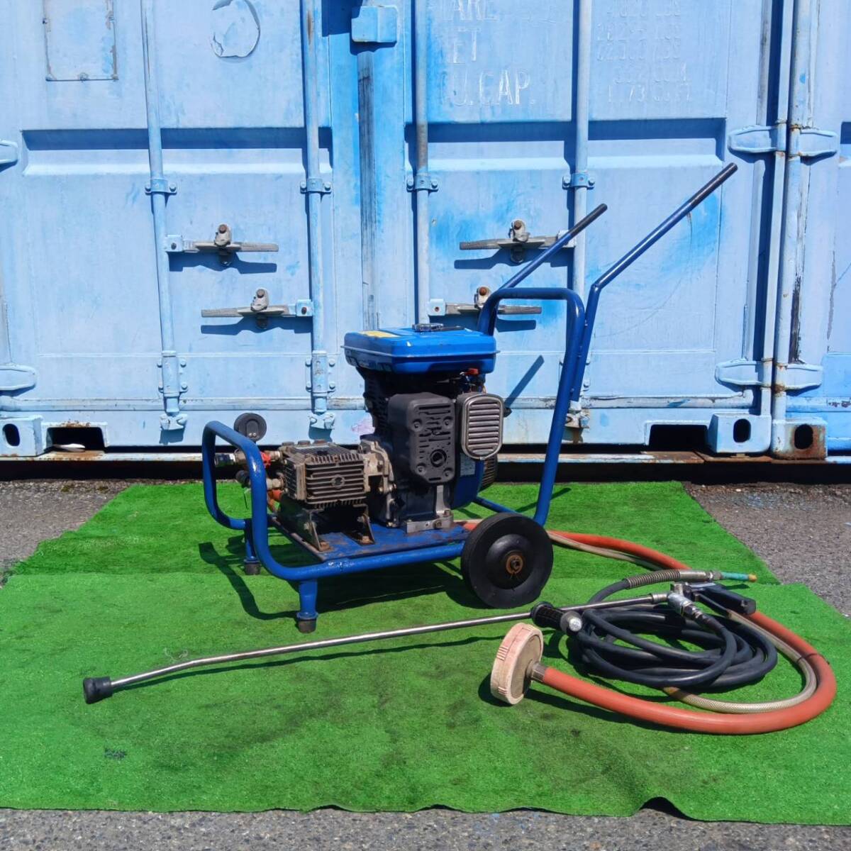 神奈川発セイワ産業JC-150GLジェットクリーンエンジン高圧洗浄機 圧力150kg拍卖