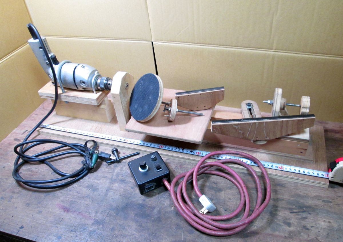 K670 木工旋盤 オリジナル品 速調付き 中古拍卖