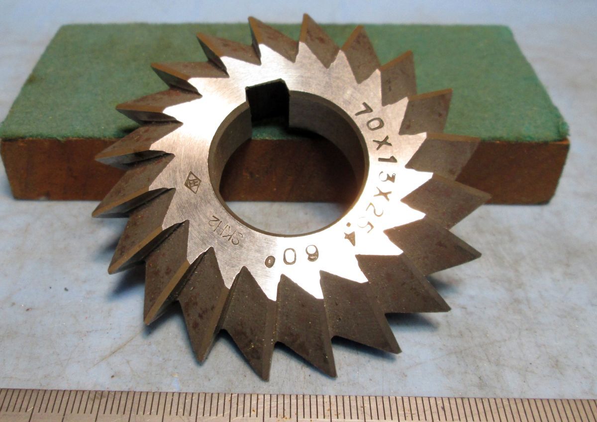 FC120 Wアングル サイドカッター TAIYO TOOL 70×13×25.4 60° 中古拍卖