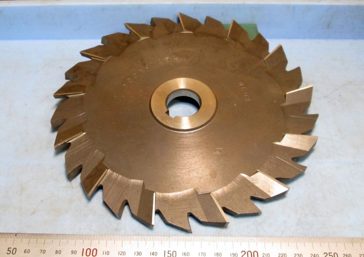 FC127 サイドカッター スリワリ OKAZAKI 200×9×25.4 中古拍卖