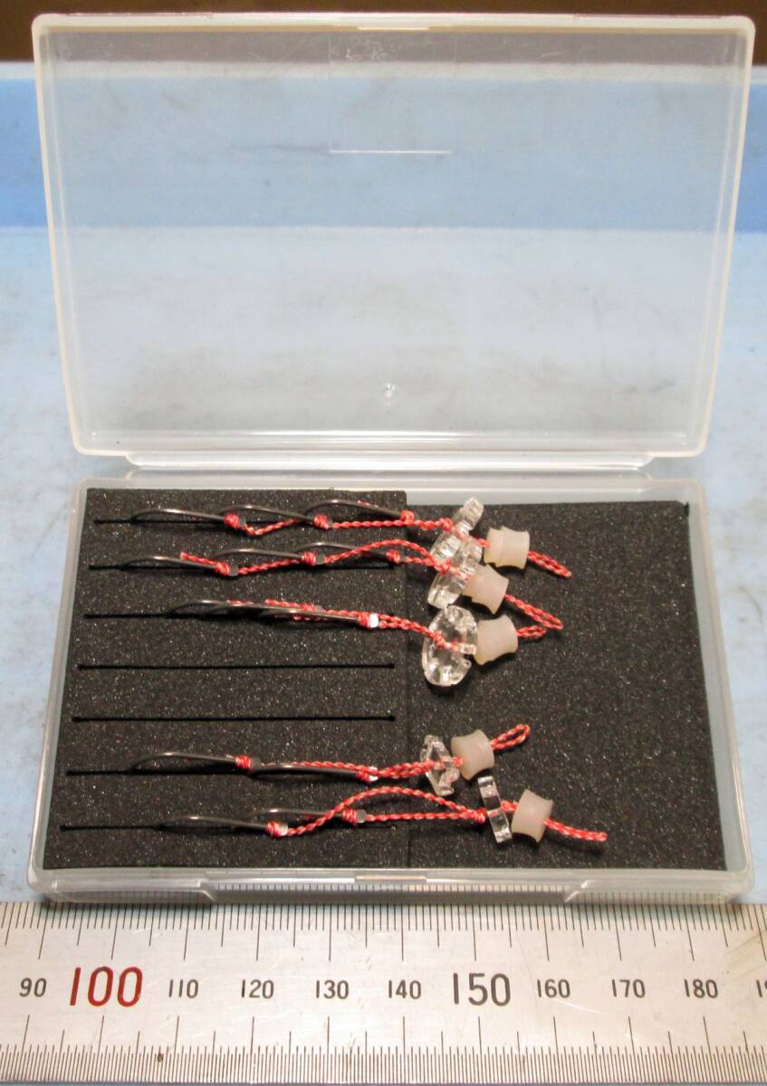 ET158 タイラバ用フック ケース付き オリジナル品 未使用品!拍卖