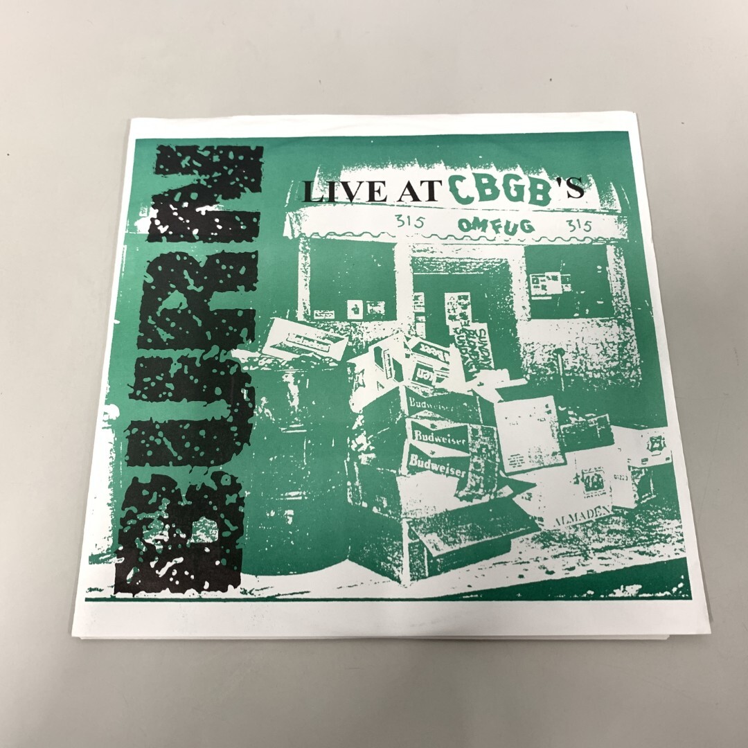 ●01)【1点限り!】【1円〜】Burn/Live At CBGB’s/EPレコード/7インチ/輸入盤/ロック/A拍卖