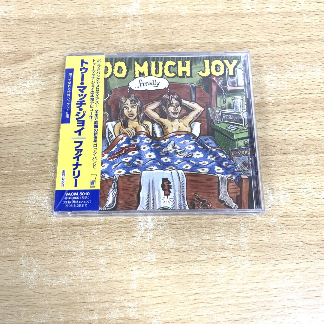●01)【1点限り!】【1円〜】【未開封】ファイナリー/トゥー・マッチ・ジョイ/Finally/Too Much Joy/ロック/CD/VACM 5010/A拍卖