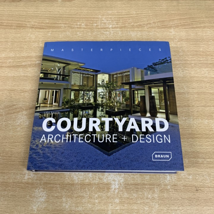 ▲01)【1点限り!】名作 中庭の建築とデザイン/Masterpieces Courtyard Architecture + Design/Lisa Baker/Braun/洋書/A拍卖