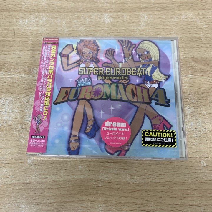 ●01)【1点限り!】【未開封】Super Eurobeat Presents Euromach 4/CTCR-12037/CD/ユーロマッハ/パラパラ/A拍卖