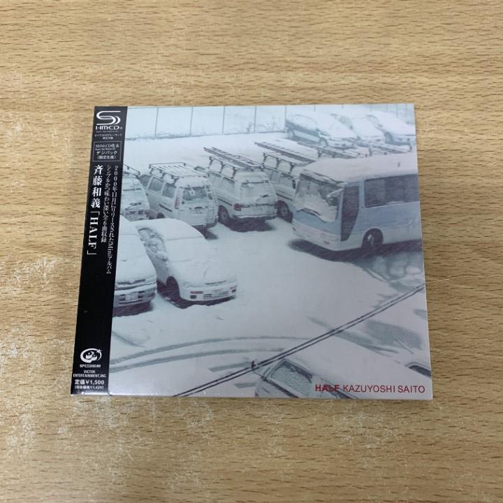 ●01)【1点限り!】【未開封】斉藤和義/HALF/初回生産限定盤/VICL-63028/CD/A拍卖