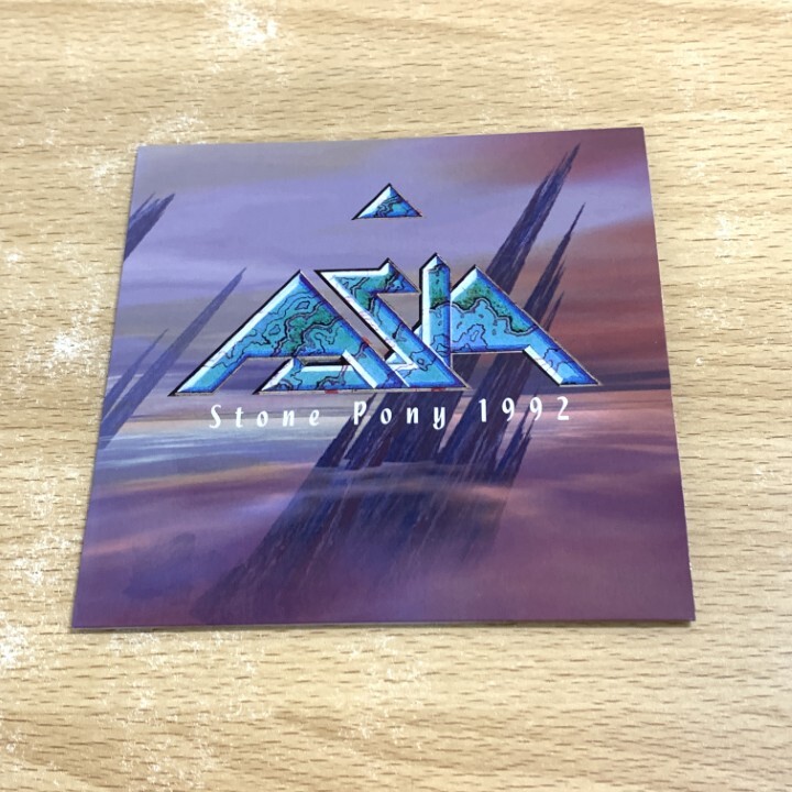●01)【1点限り!】【紙ジャケット】ASIA/STONE PONY 1992/2CD/AMS 736/A拍卖