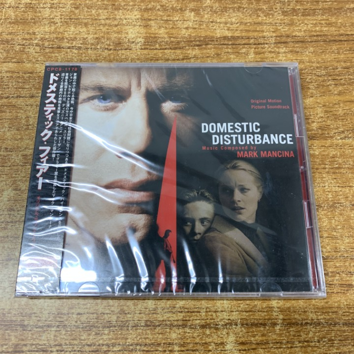 ●01)【1点限り!】【未開封】マーク・マンシーナ/Mark Mancina/ドメスティック・フィアー/オリジナル・サウンドトラック/CPC8-1178/CD/A拍卖