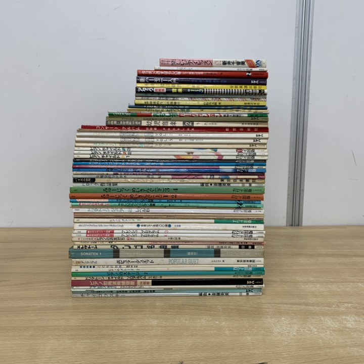 ■01)【1点限り!】子ども用のピアノ楽譜など まとめ売り約55冊セット/エレクトーン/ヤマハ/カワイ/バーナム/レッスン/オルガン/連弾/B拍卖