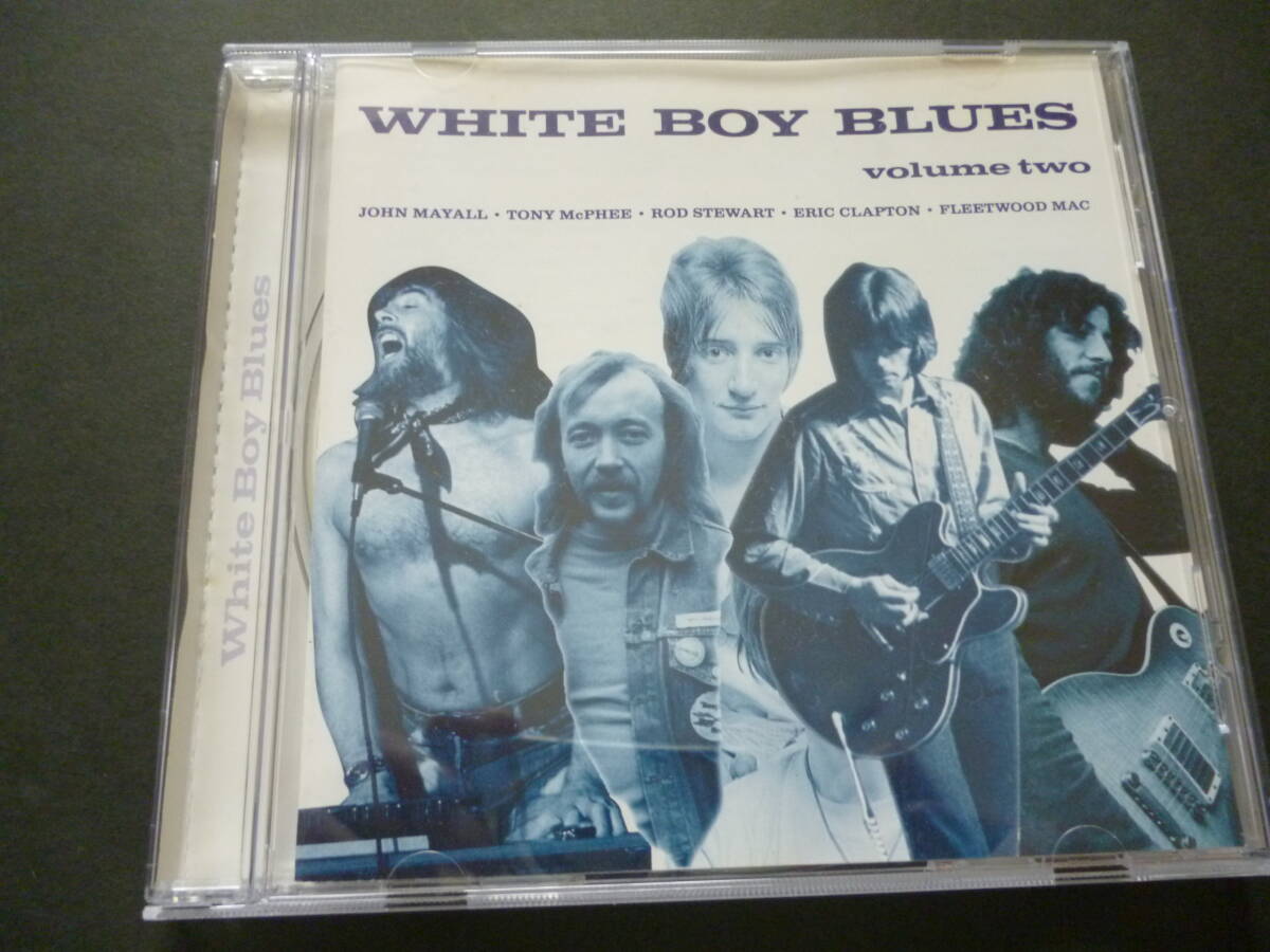WHITE BOY BLUES volume.2/V.A. SAVOY BROWN/TONY McPHEE/ALBERT LEE/ROD STEWART/Eric Clapton 19曲 CD 1998 Castle拍卖