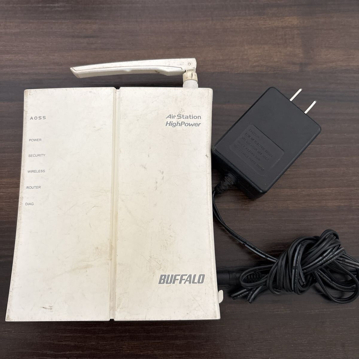 ジャンク BUFFALO 無線LANルーター WHR-HP-GN拍卖