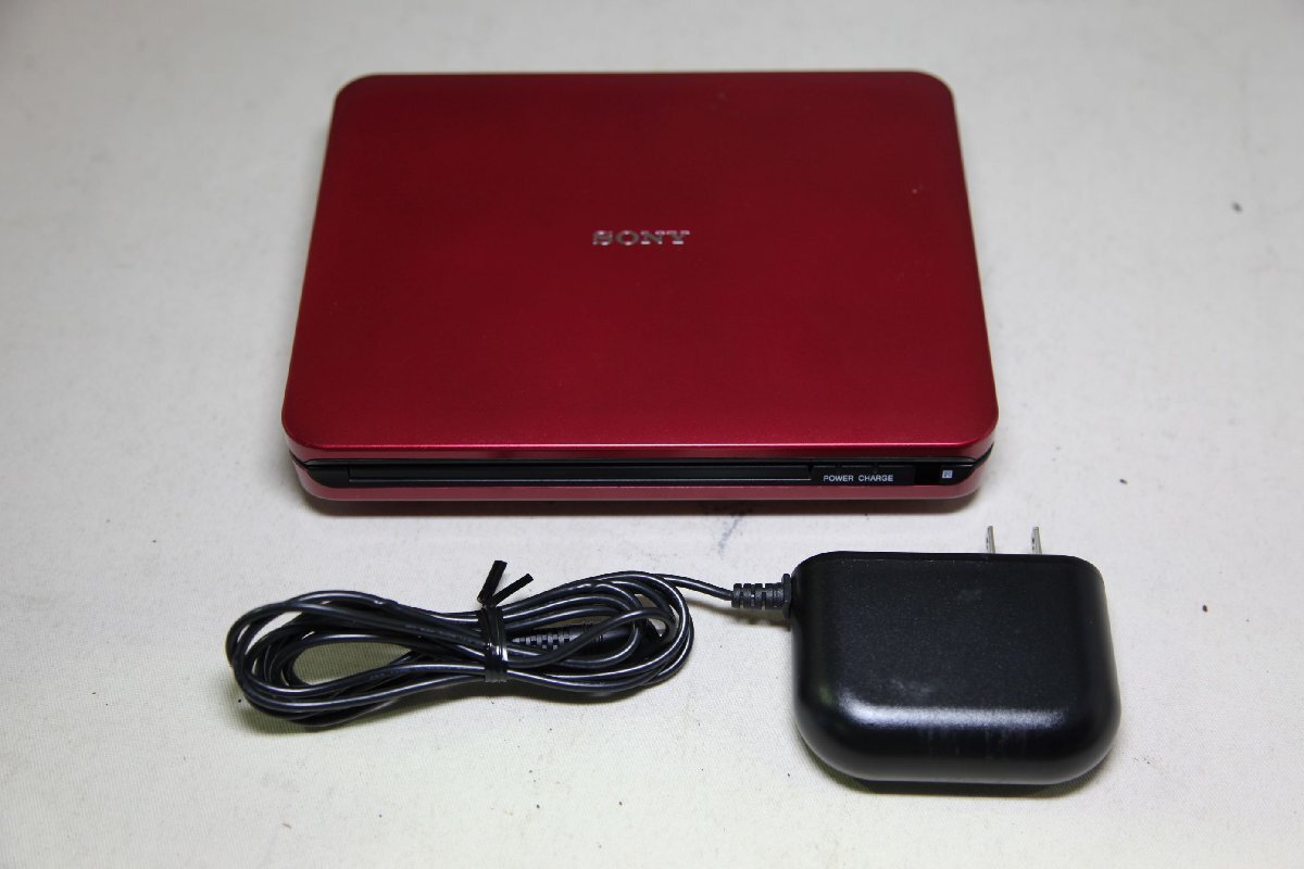 SONY FX730 ポータブルDVDプレイヤー レッド★464拍卖