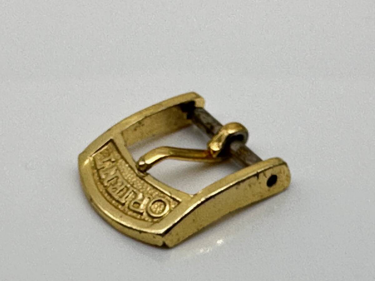 ORIENT オリエント 純正尾錠 取り付け幅 金色 10mm  中古(TO25092210)送料無料拍卖