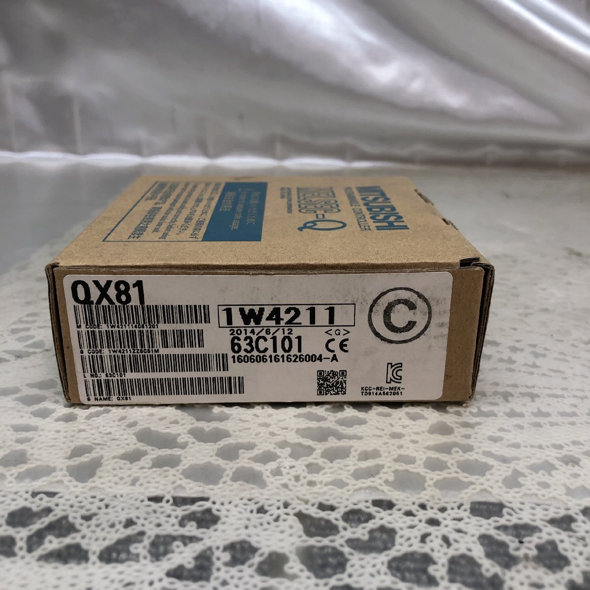 【未使用品/KU】MITSUBISHI 三菱電機 シーケンサ QX81 入力ユニット 2014年製造 IM0903/001拍卖