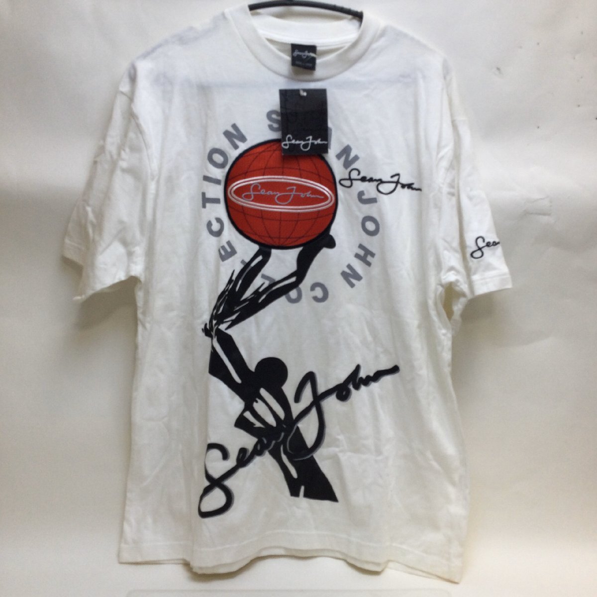 【未使用品/CH】タグ付き ショーンジョン Sean John Tシャツ ビッグサイズ トップス RS0907/0000拍卖