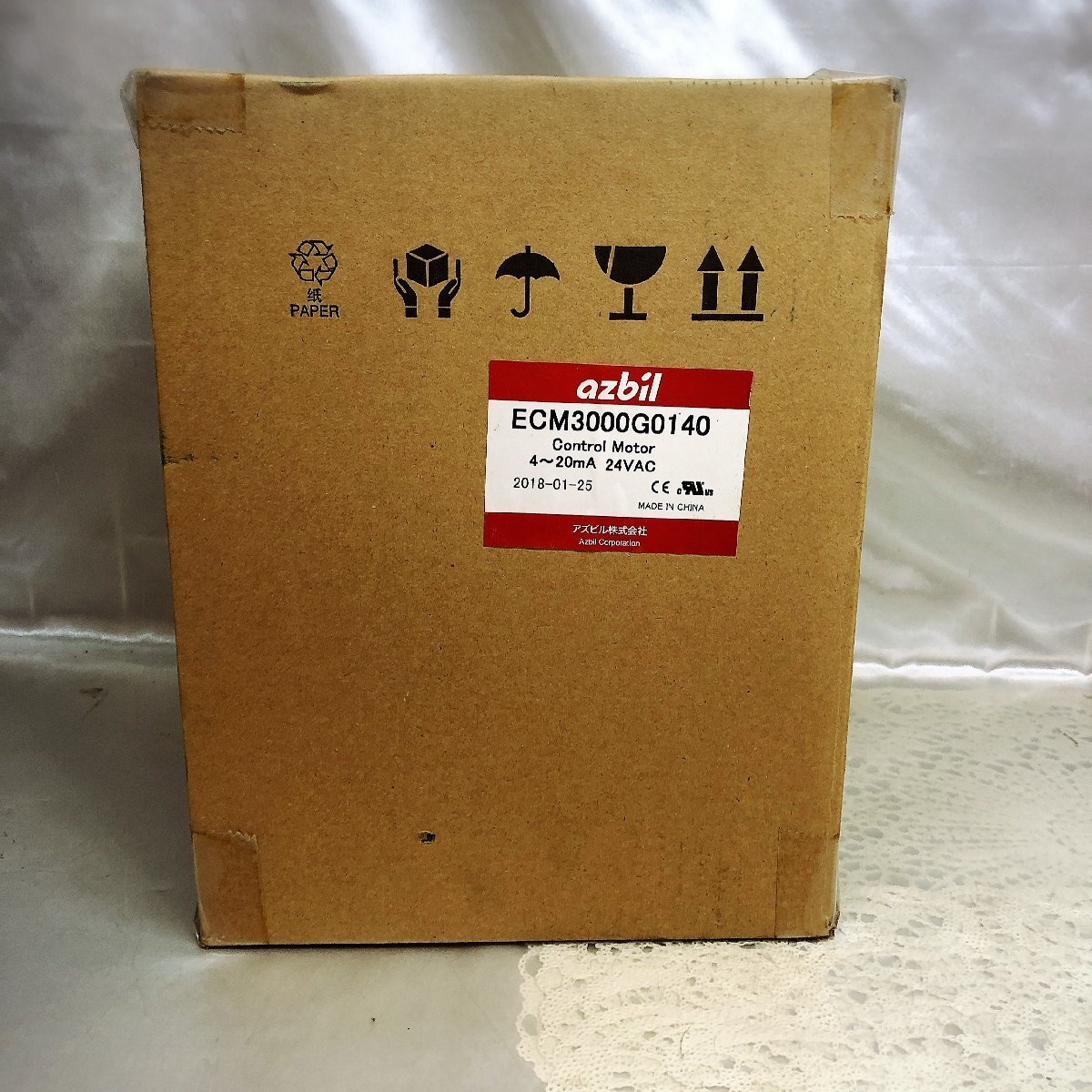 【未使用品/未開封品/KU】azbil アズビル ECM3000G0140 コントロール モーター 2018年製 4~20mA 24VAC IM0911/005拍卖