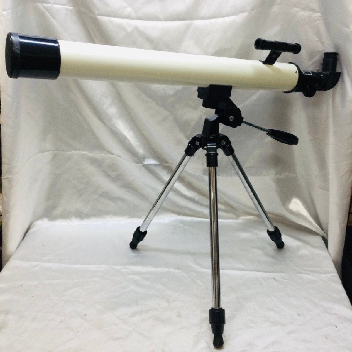 【ジャンク扱い/現状品/TO】Vixen ビクセン ダイナスコープ D=50mm F=630mm ASTRONOMICAL TELESCOPE 天体望遠鏡 三脚 MZ0927拍卖