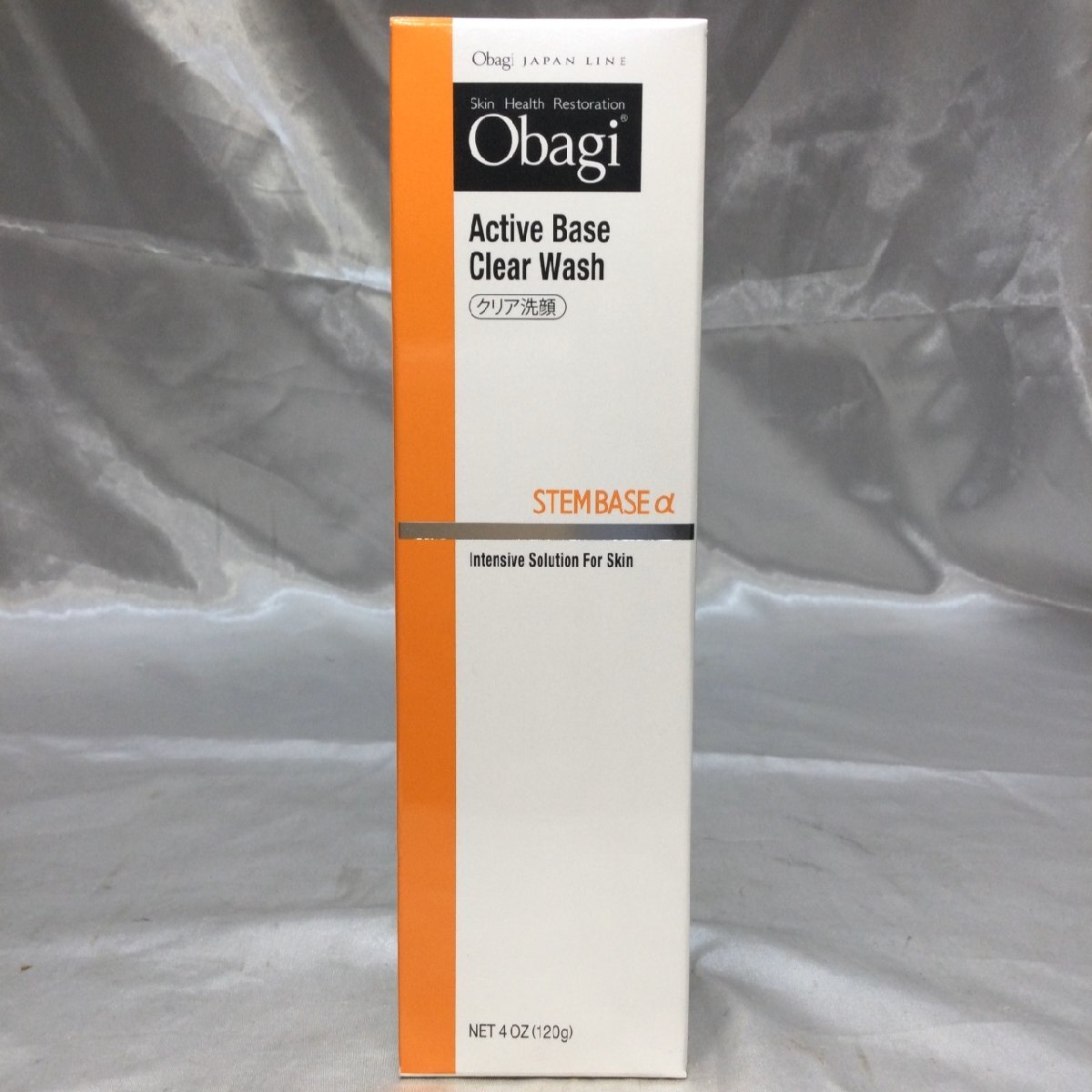 【未開封品/TO】Obagi オバジ アクティブベース クリアウォッシュ 洗顔フォーム 120g クリア洗顔 ロート製薬 MZ0927/0006-2拍卖
