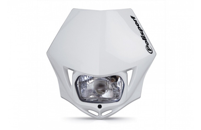 Polisport ポリスポーツ MMX ヘッドライト ホワイト 12V/35W ハロゲンランプ仕様 正規輸入品拍卖