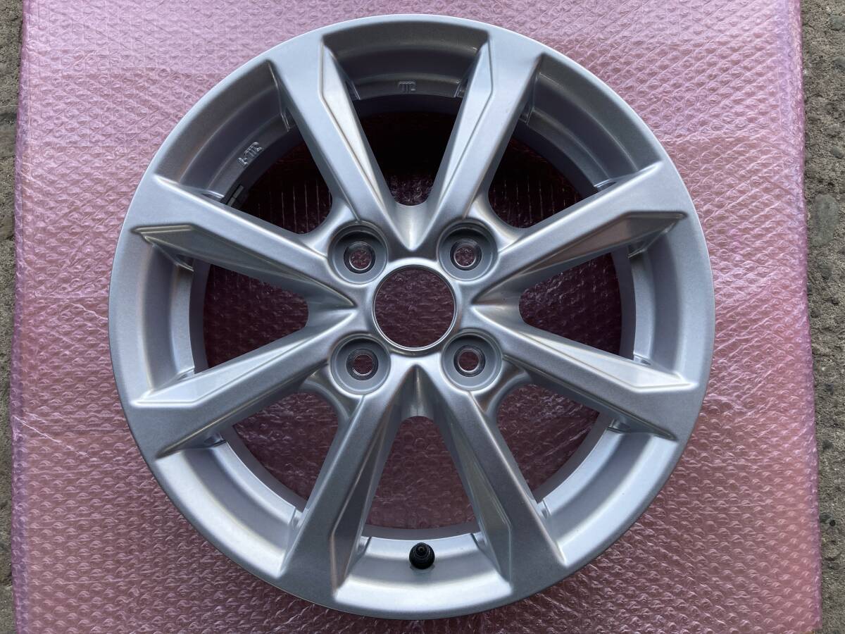 ☆ 極上 新車外し ダイハツ 純正 8本スポーク 14in アルミホイール 1本 タント ムーヴ ムーブ ミライース ☆②拍卖