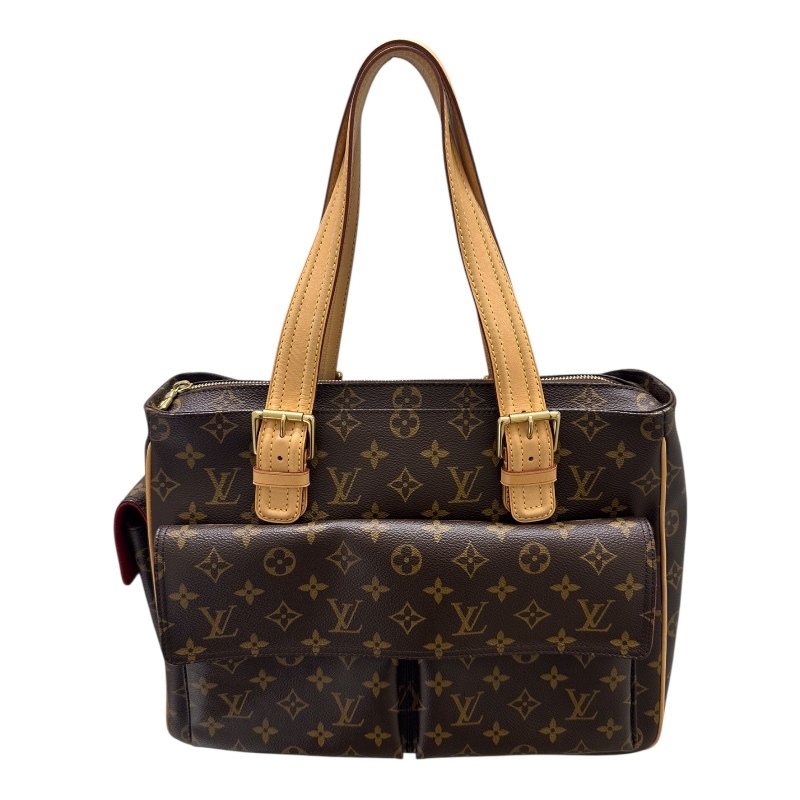 ルイ・ヴィトン LOUIS VUITTON ミュルティプリ・シテ M51162 モノグラム PVC レザー ハンドバッグ レディース 中古拍卖