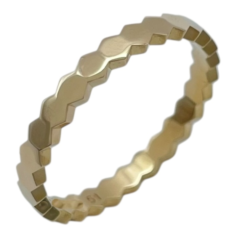 ショーメ CHAUMET ビーマイラブリング ピンクゴールド Au750 ジュエリー 中古拍卖