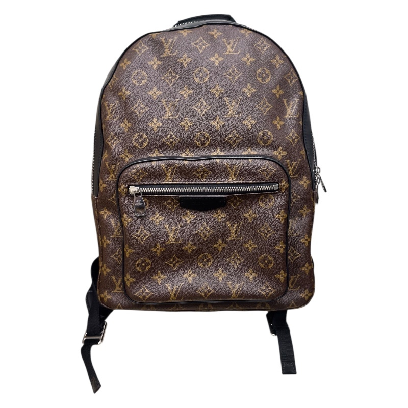 ルイ・ヴィトン LOUIS VUITTON ジョッシュ M41530 モノグラム・マカサー PVC レザー リュック・デイパック メンズ 中古拍卖