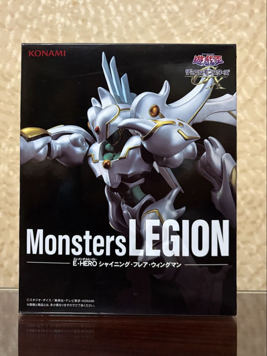 【未開封】遊戯王GX*Monsters LEGION* E・HERO* シャイニング・フレア・ ウィングマン*フィギュア*プライズ拍卖