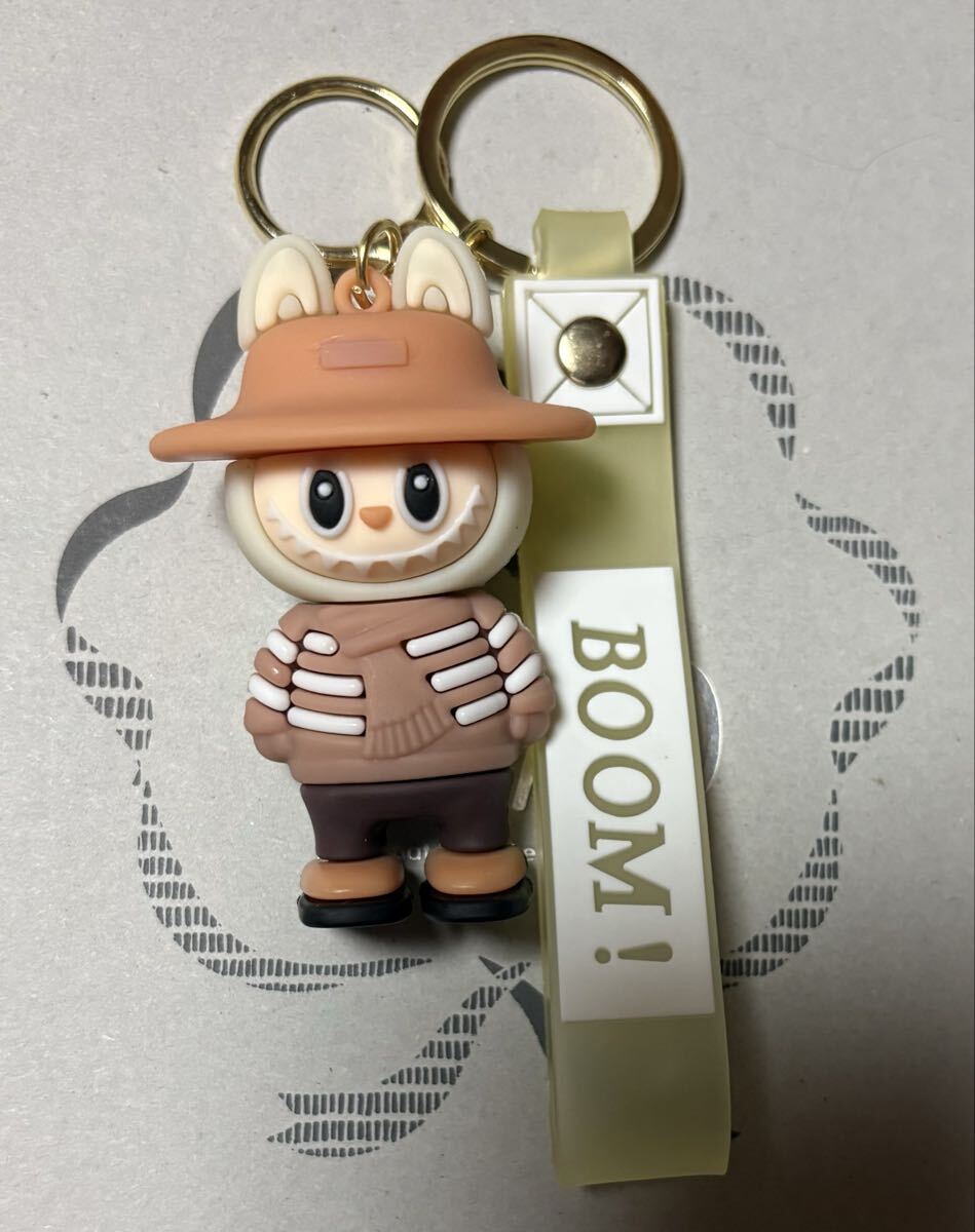 ラバー素材の謎のうさぎのキャラクター*BOOM!*キーホルダー④拍卖
