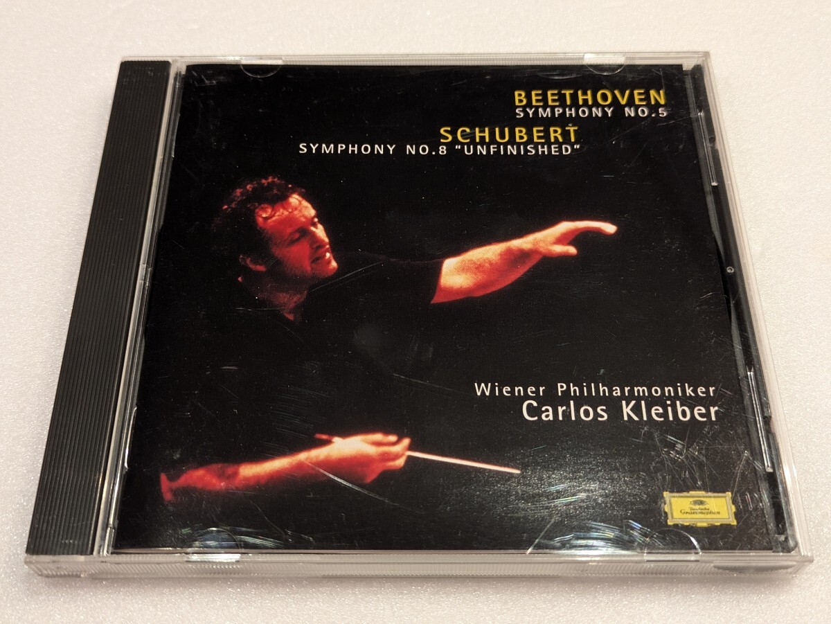 jj250【即決・送料無料】CD クライバー /ベートーヴェン交響曲第5番 運命 &シューベルト交響曲第8番 未完成拍卖
