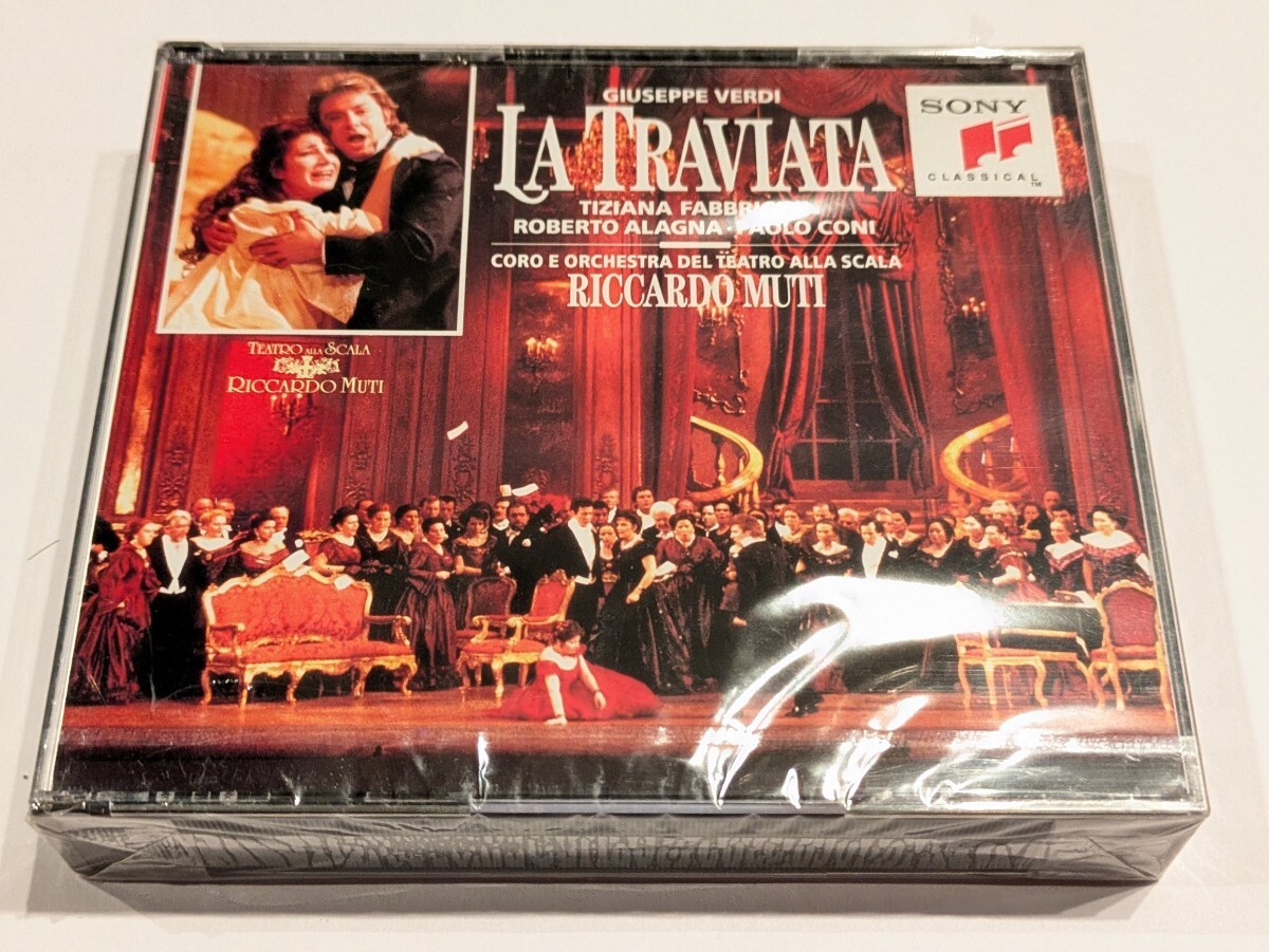 jj606【即決・送料無料・未開封】ヴェルディ歌劇「椿姫」(全曲) ムーティ/ミラノ・スカラ座o.&cho. CD拍卖