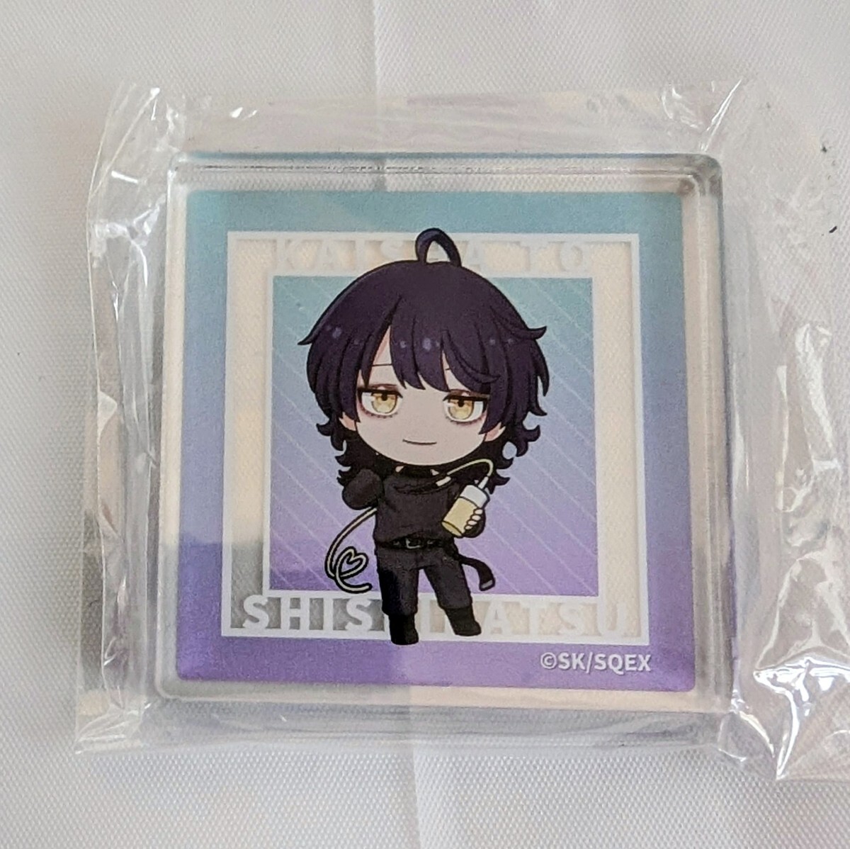 会社と私生活 -オンとオフ-ばくだん焼き本舗コラボ アクリルブロック 未開封 送料無料拍卖